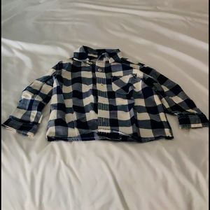 Toddler boy button down